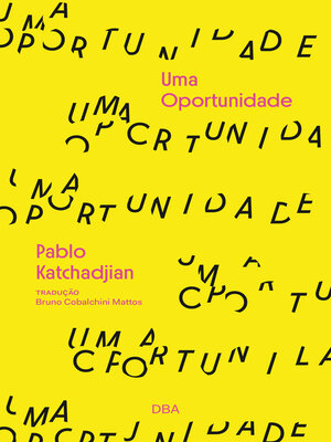 cover image of Uma oportunidade